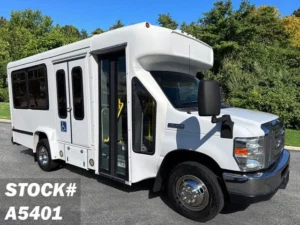 2013 Ford E-350 Non-CDL Wheelchair Shuttle Bus