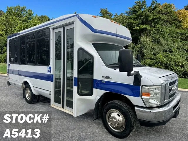 2014 Ford E-350 Non-CDL Wheelchair Shuttle Bus