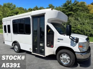 2014 Ford E-350 Non-CDL Wheelchair Shuttle Bus For Sale