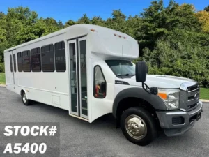 2015 Ford F-550 Cutaway 24 Pass Wheelchair Shuttle Bus