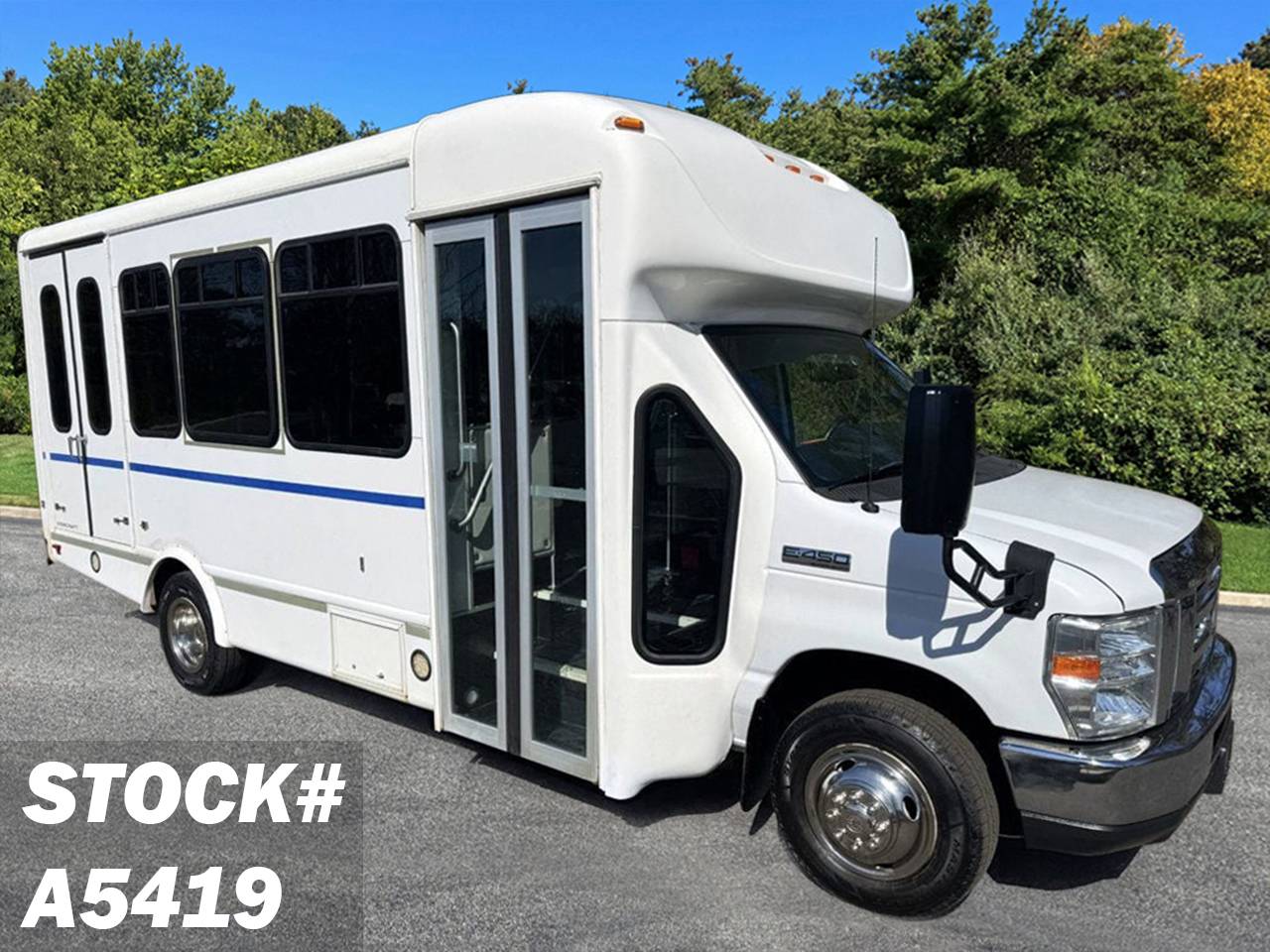 2015 Ford E-450 Non-CDL Wheelchair Shuttle Bus For Sale